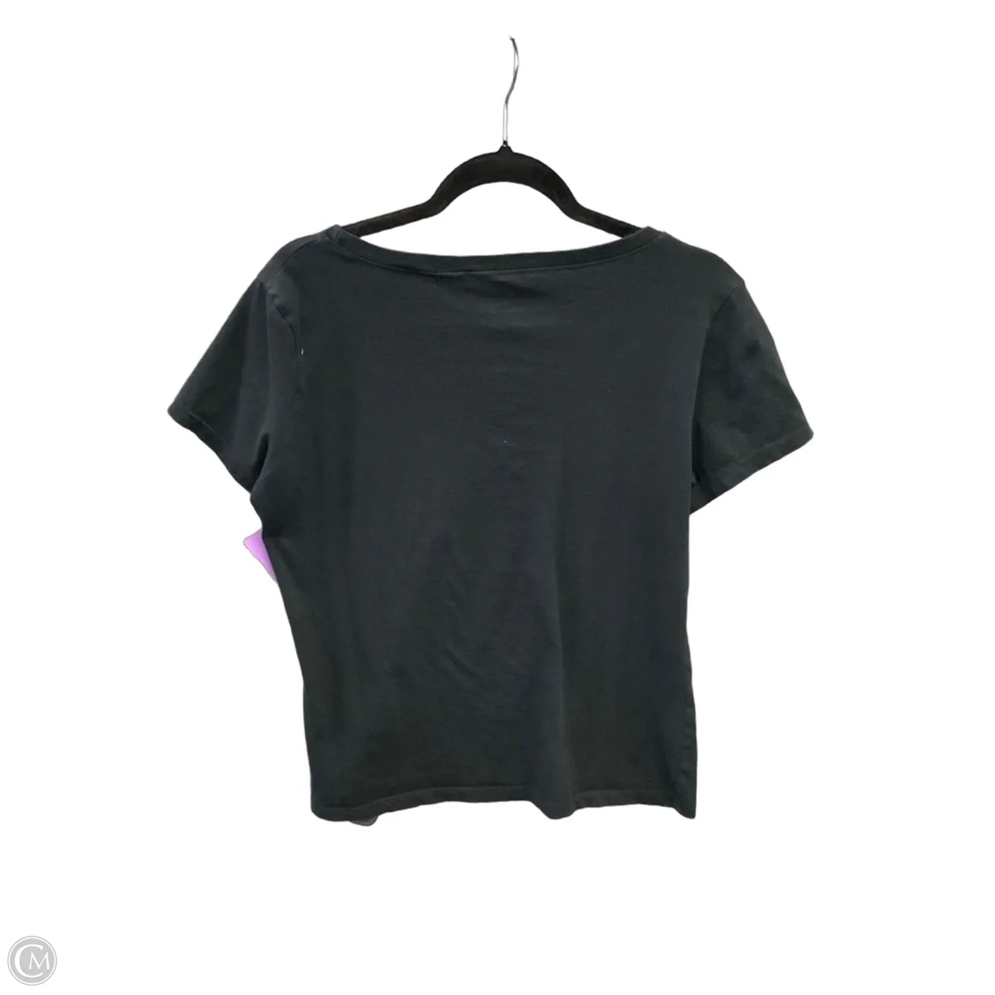 Top Short Sleeve Basic By Clothes Mentor In Black, Size: M