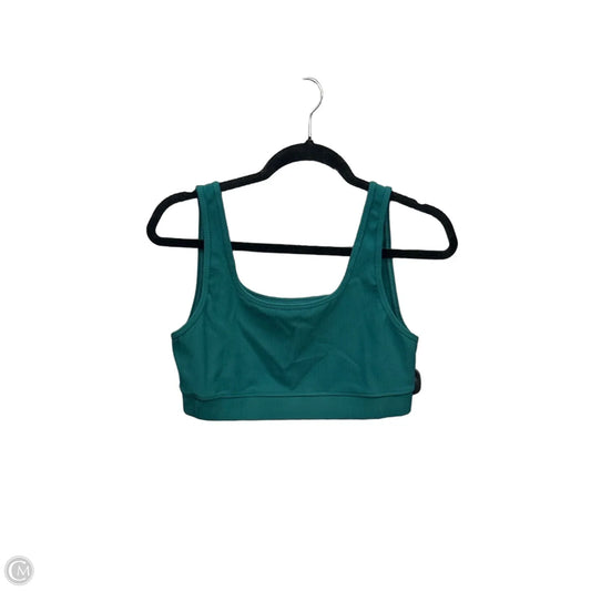Athletic Bra By Clothes Mentor In Green, Size: L