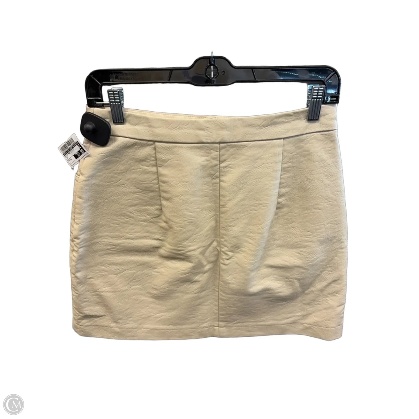 Skirt Mini & Short By Peach Love Cream California In Tan, Size: 10