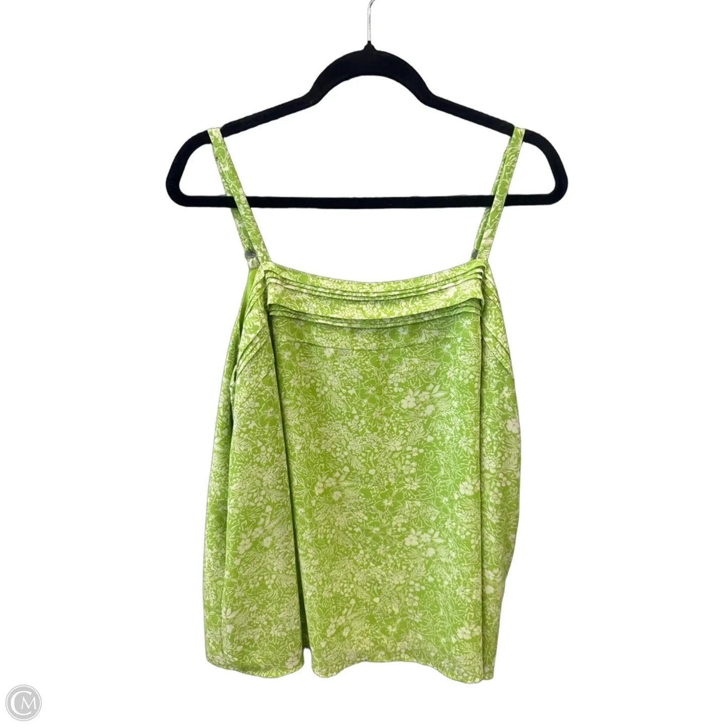Top Sleeveless By Torrid In Green, Size: L