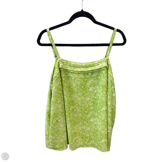Top Sleeveless By Torrid In Green, Size: L