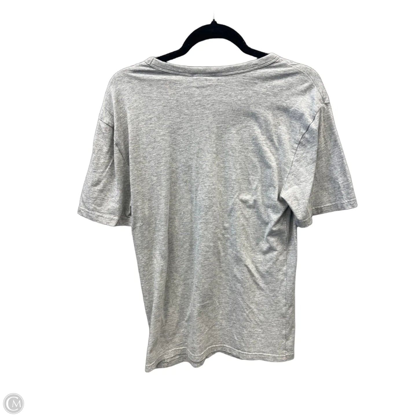 Top Short Sleeve By Champion In Grey, Size: Sp