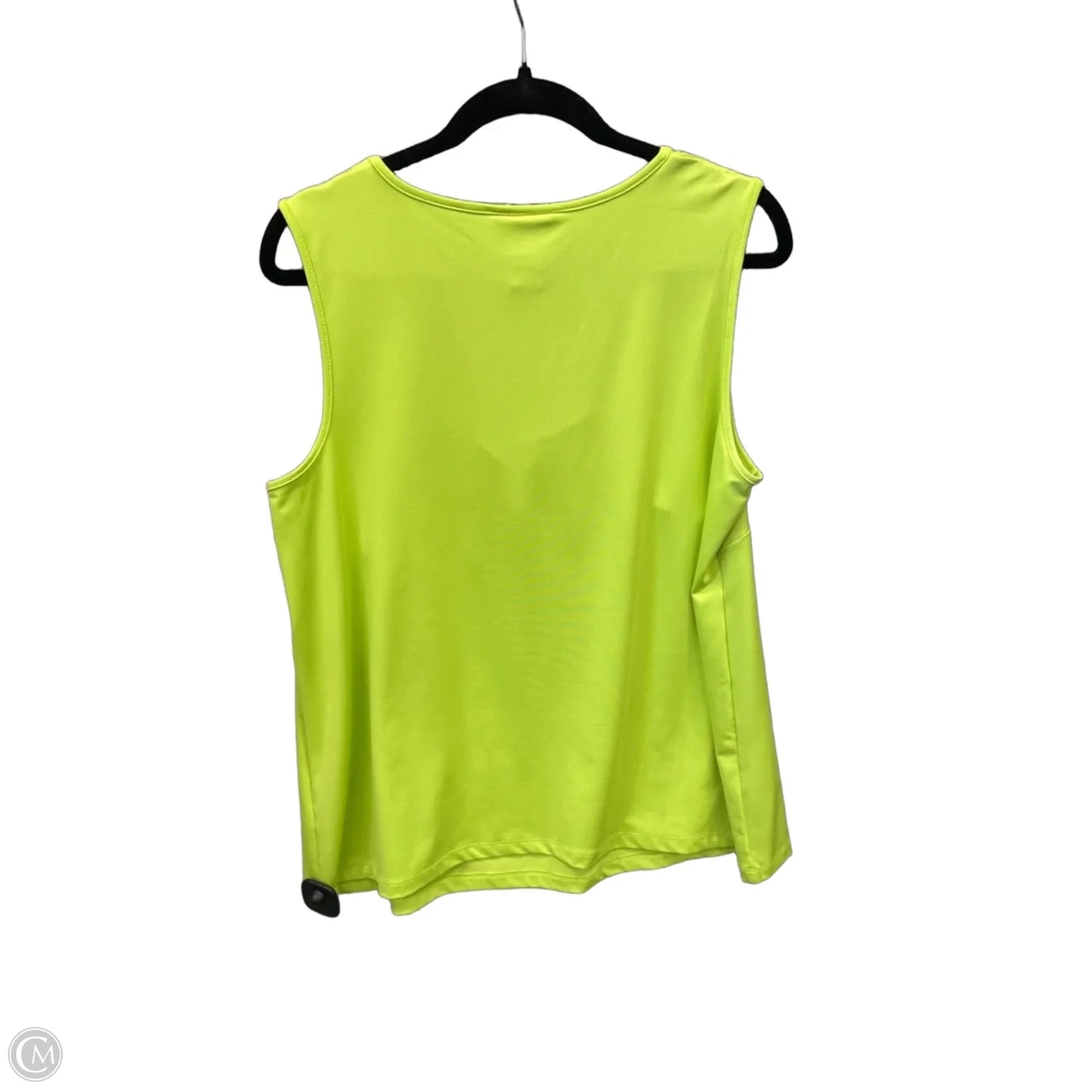 Top Sleeveless Basic By Catherines In Green, Size: Xl