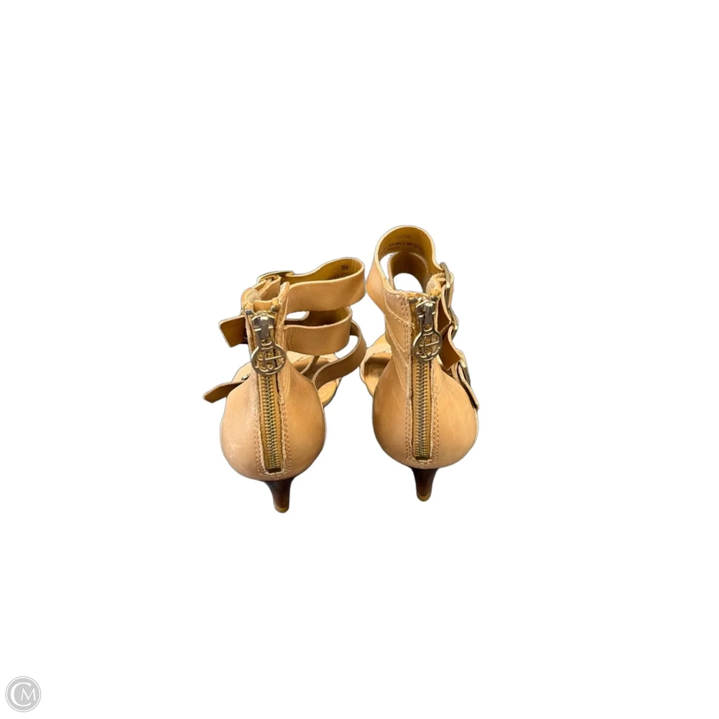 Sandals Heels Kitten By Sam Edelman In Brown, Size: 8