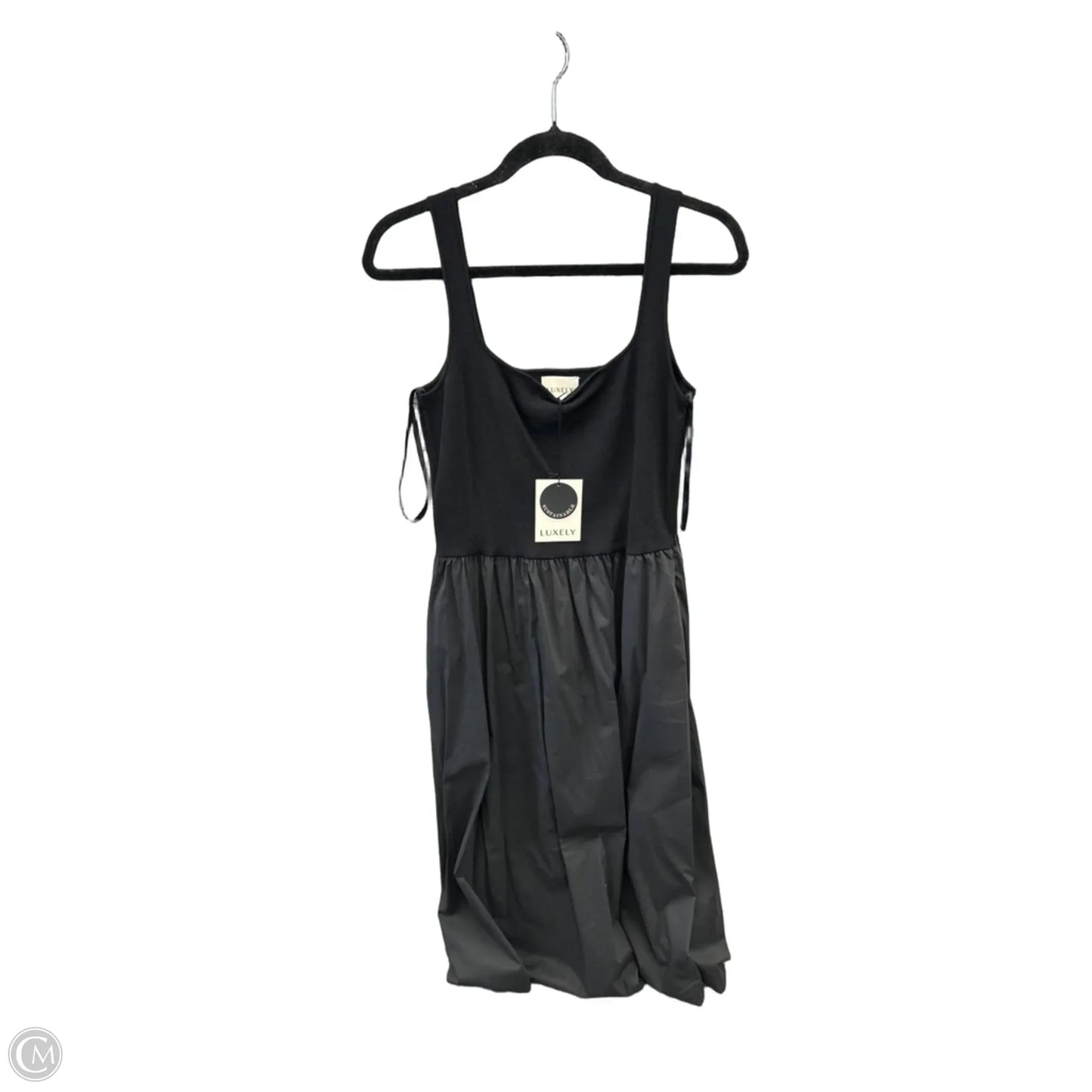 Dress Casual Midi By Clothes Mentor In Black, Size: M