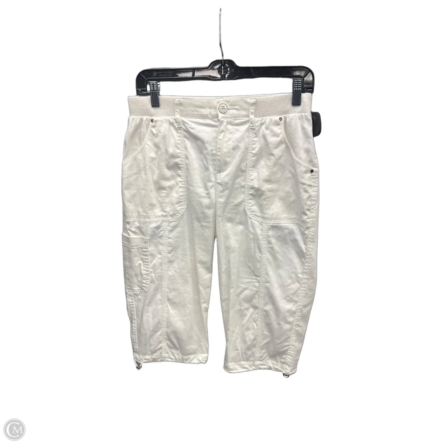 Capris By Croft And Barrow In White, Size: 4