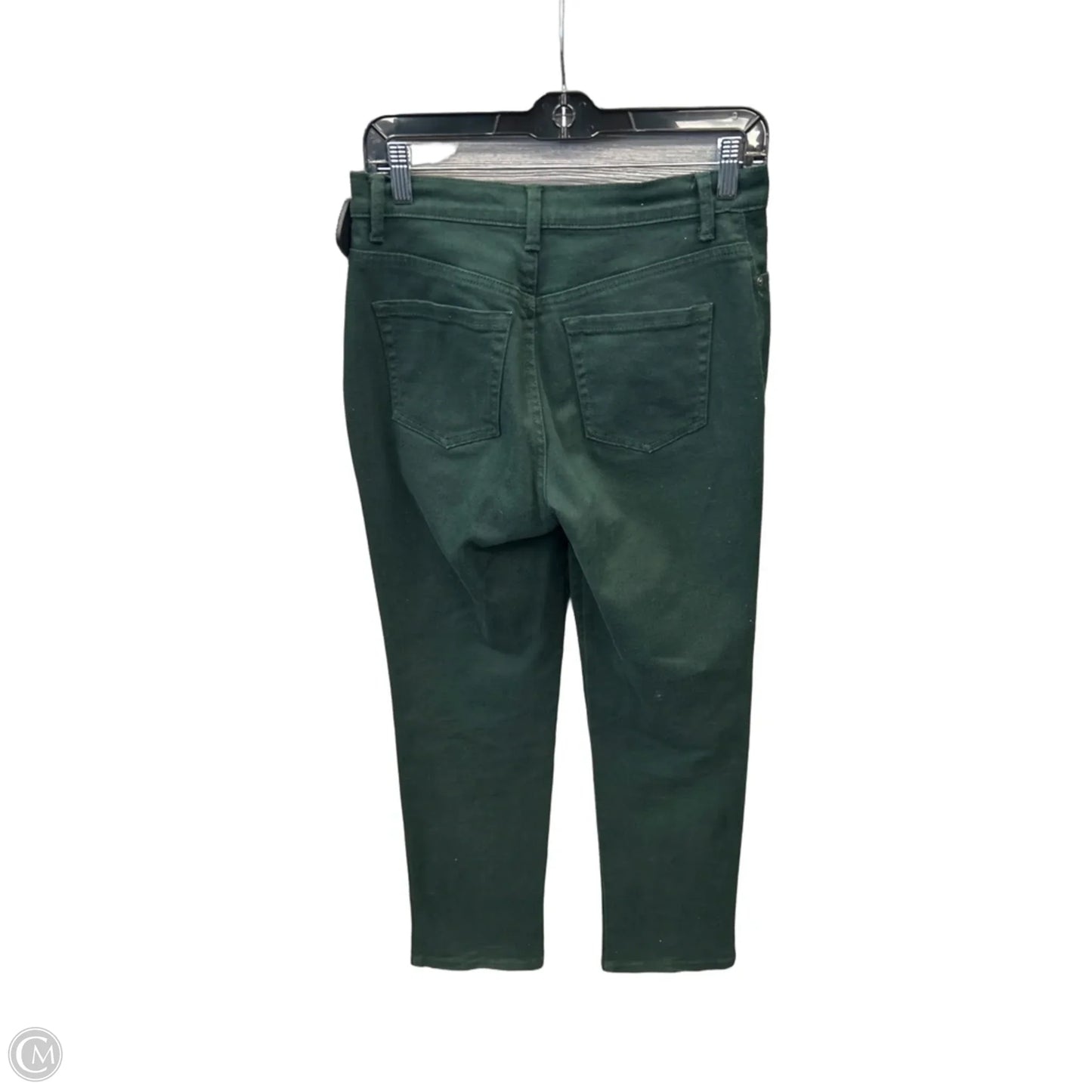 Jeans Straight By Gloria Vanderbilt In Green Denim, Size: 4