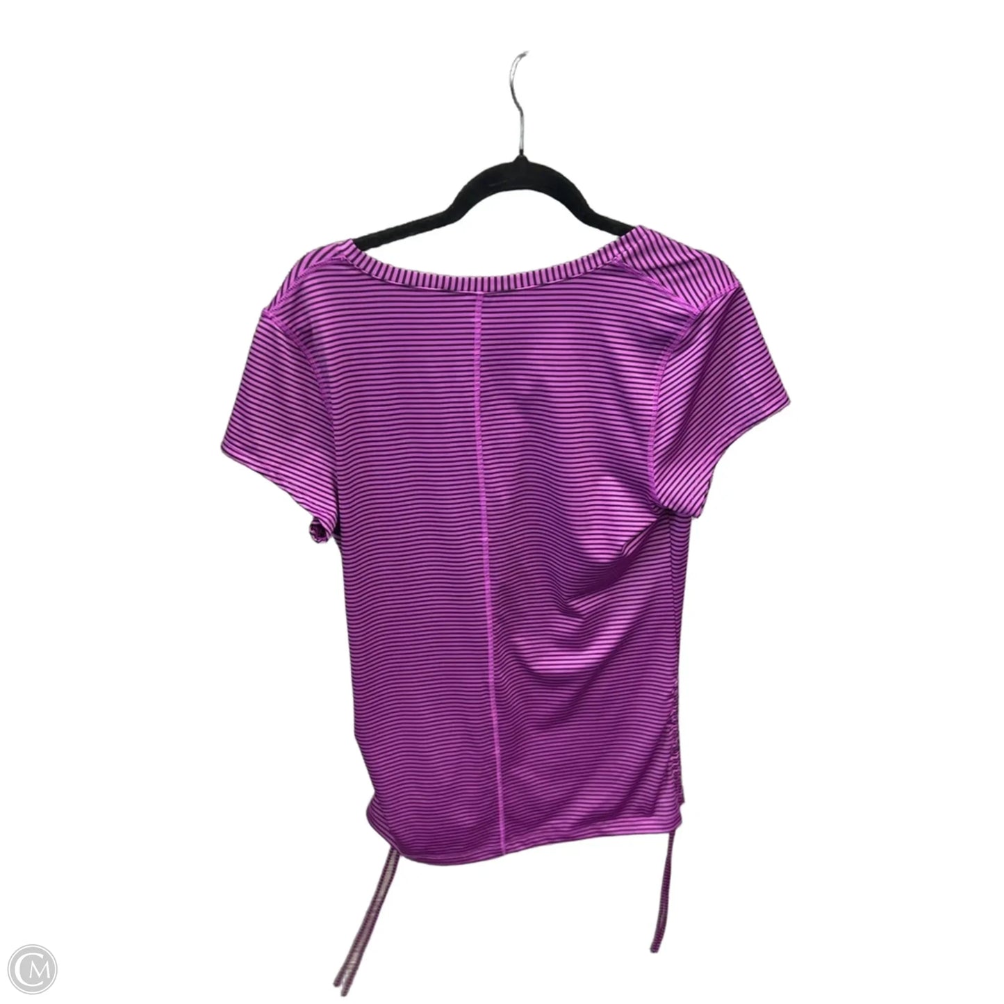 Athletic Top Short Sleeve By Rbx In Purple, Size: Xl