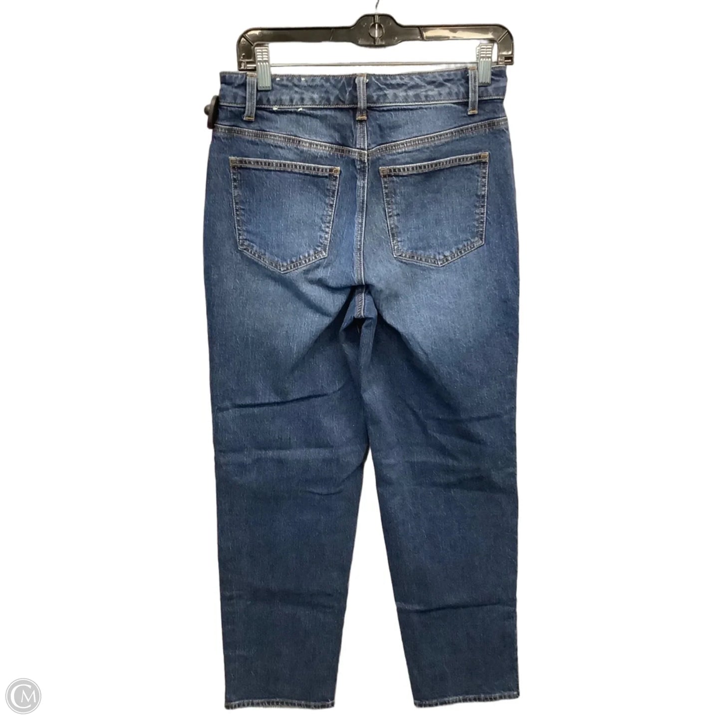 Jeans Straight By Talbots In Blue Denim, Size: 4