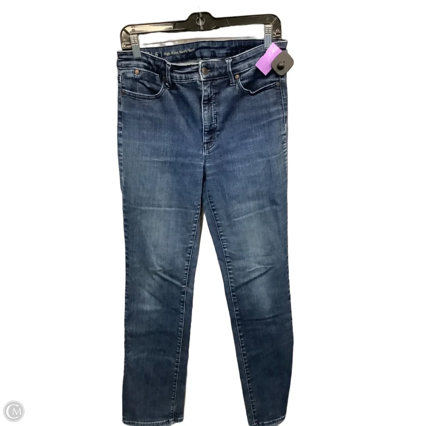 Jeans Boot Cut By Talbots In Blue Denim, Size: 6