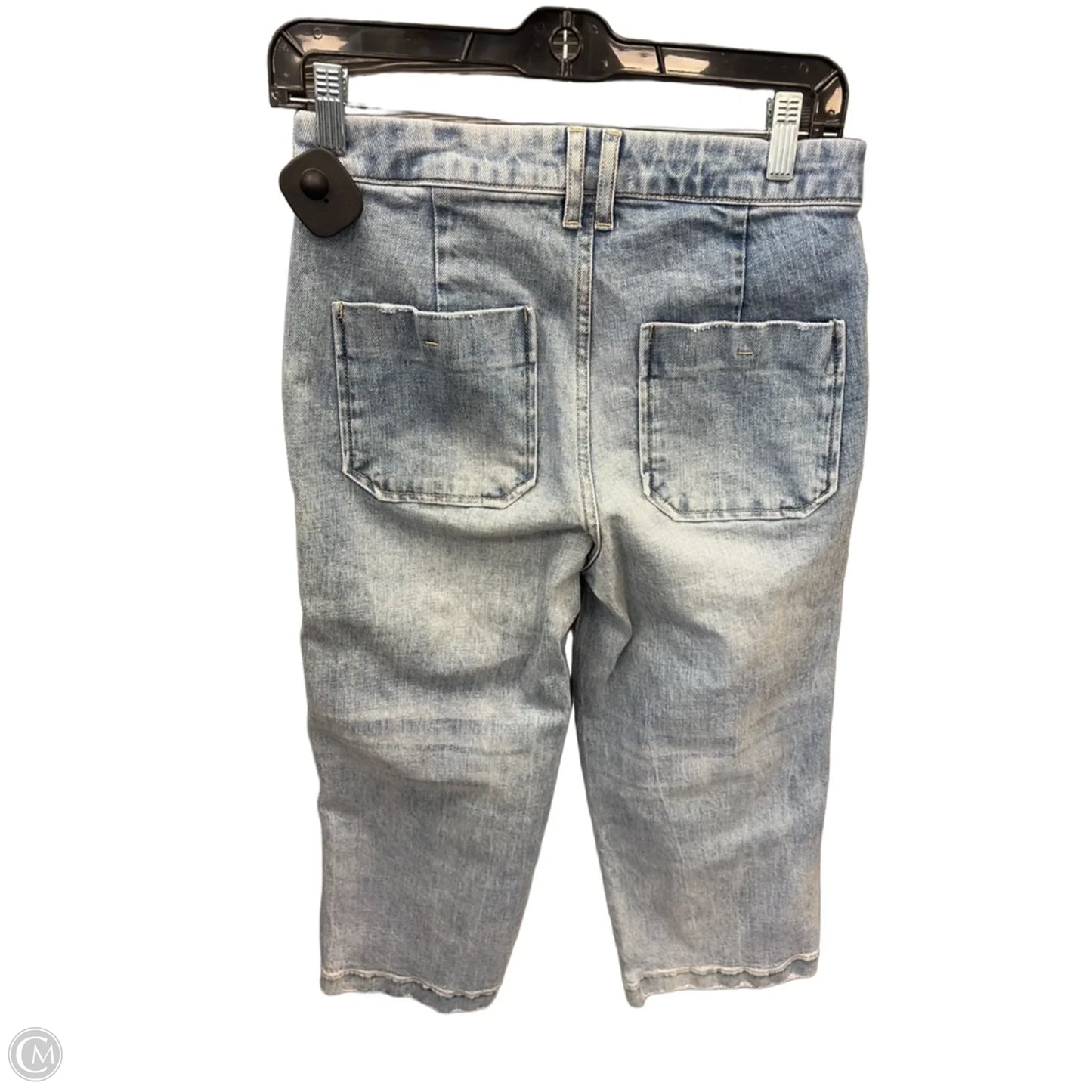 Jeans Flared By Oat In Blue Denim, Size: 4