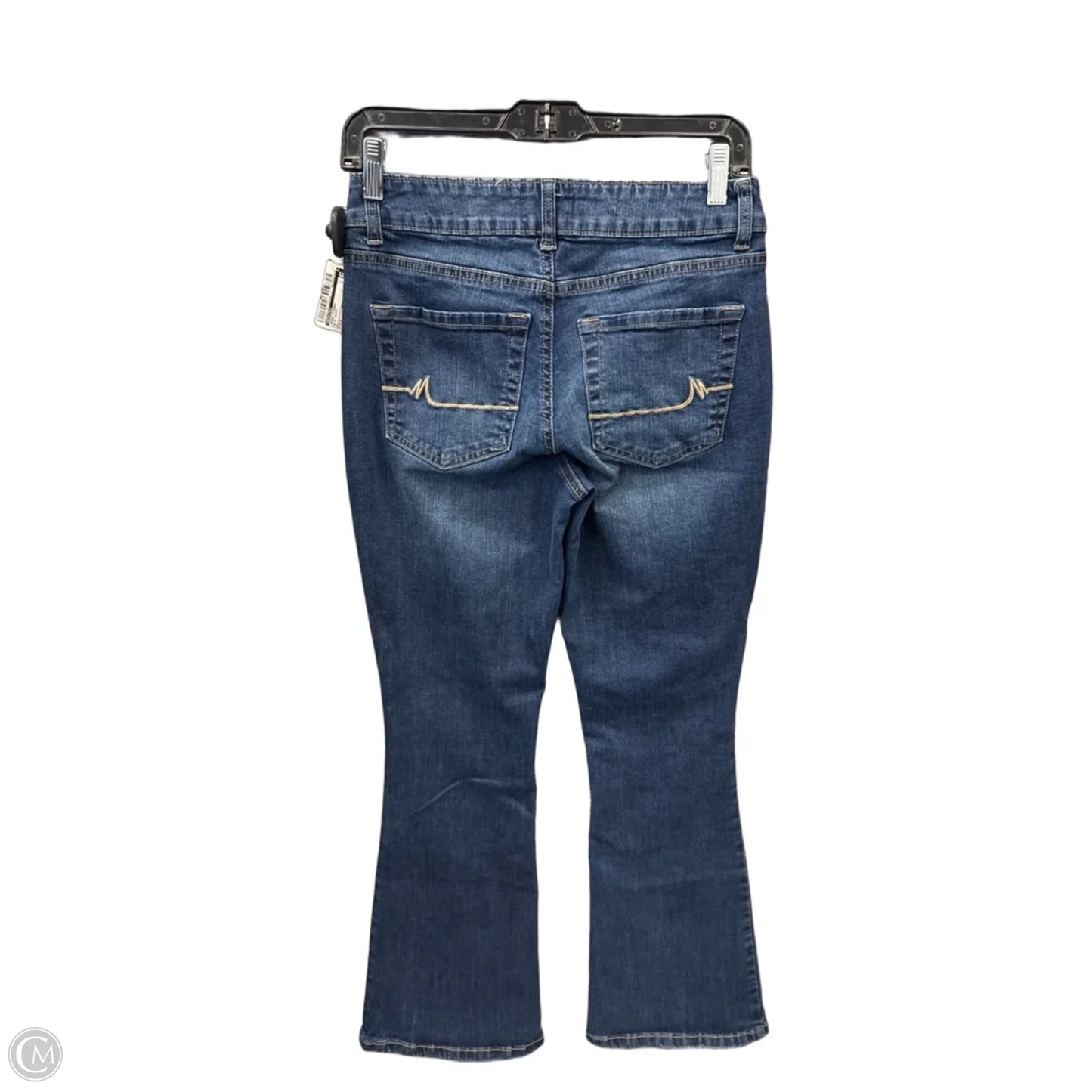 Jeans Flared By Maurices In Blue Denim, Size: 4