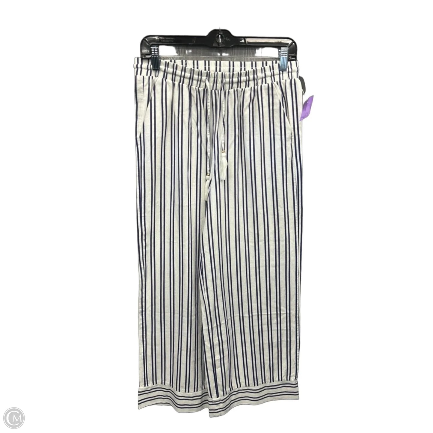 Pants Wide Leg By Ellen Tracy In Striped Pattern, Size: 4