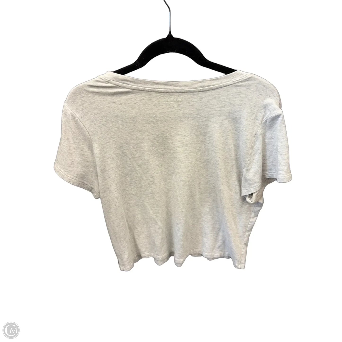Top Short Sleeve Basic By Old Navy In Grey, Size: Xl