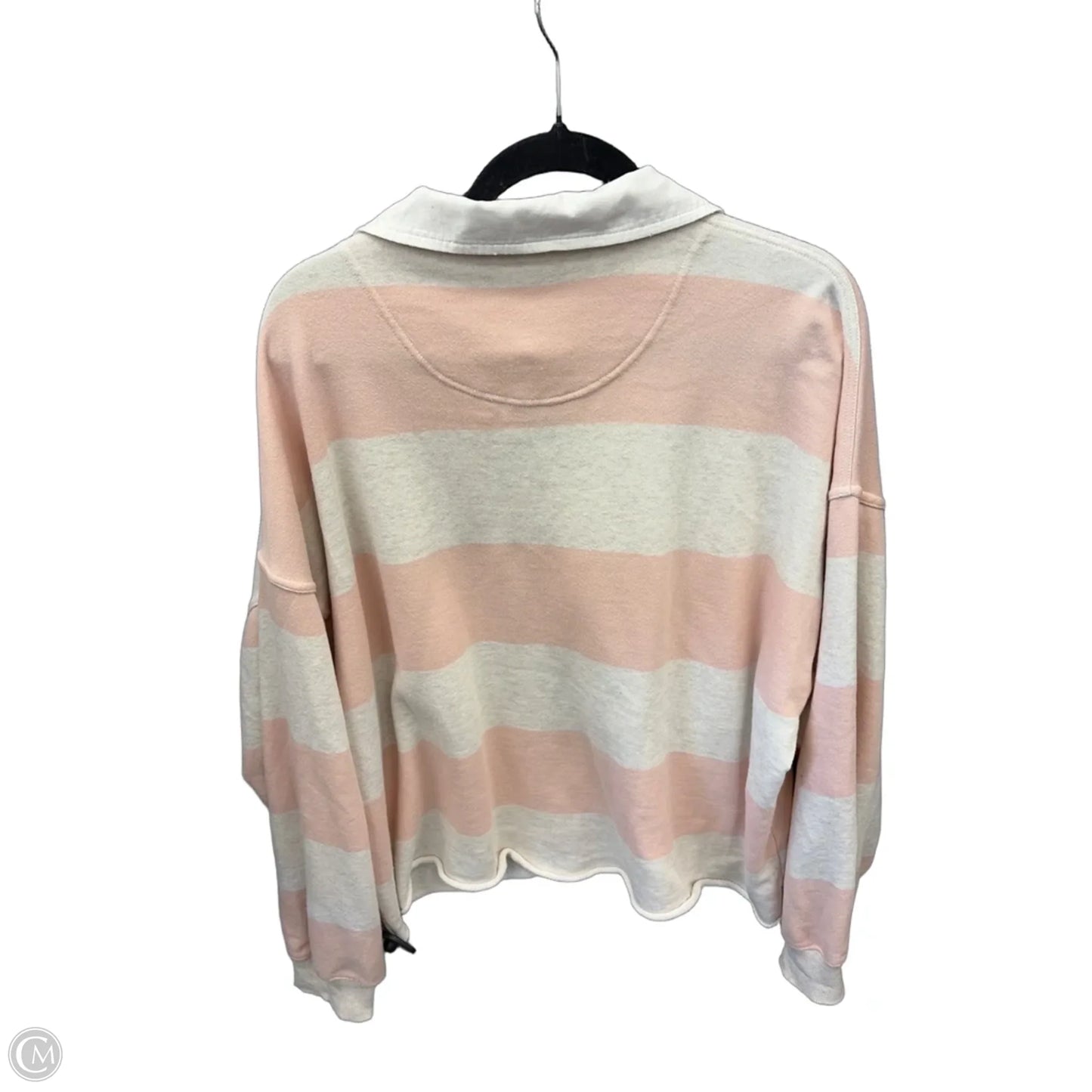 Sweatshirt Collar By Aerie In Striped Pattern, Size: Xl