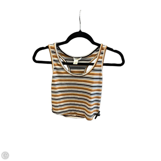 Top Sleeveless By Bozzolo In Striped Pattern, Size: M