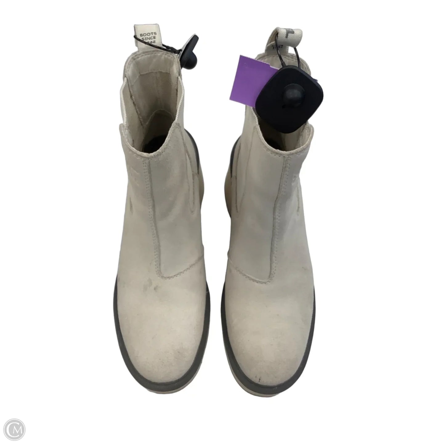 Boots Ankle Flats By Sorel In Cream, Size: 8