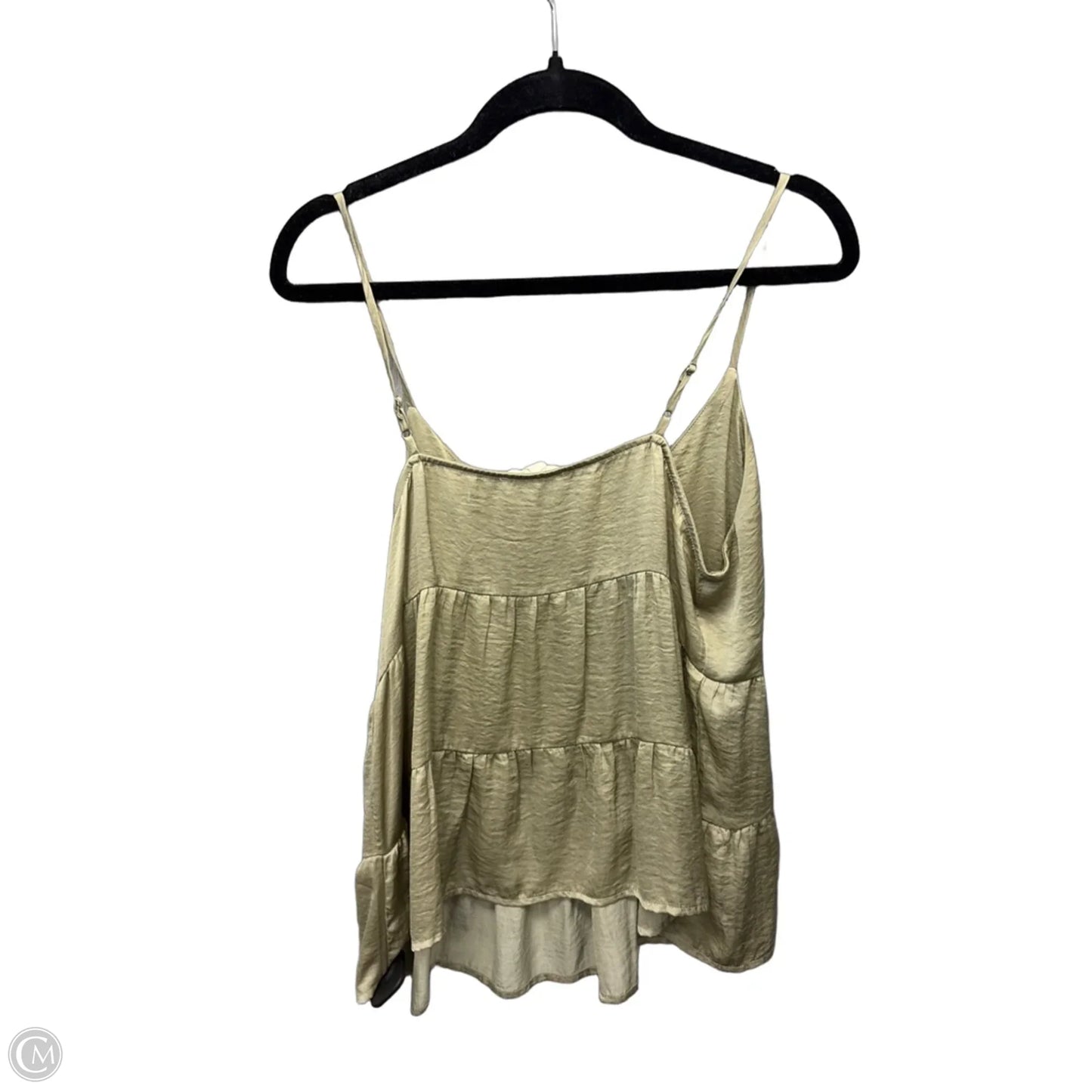 Top Sleeveless By Eesome In Green, Size: S