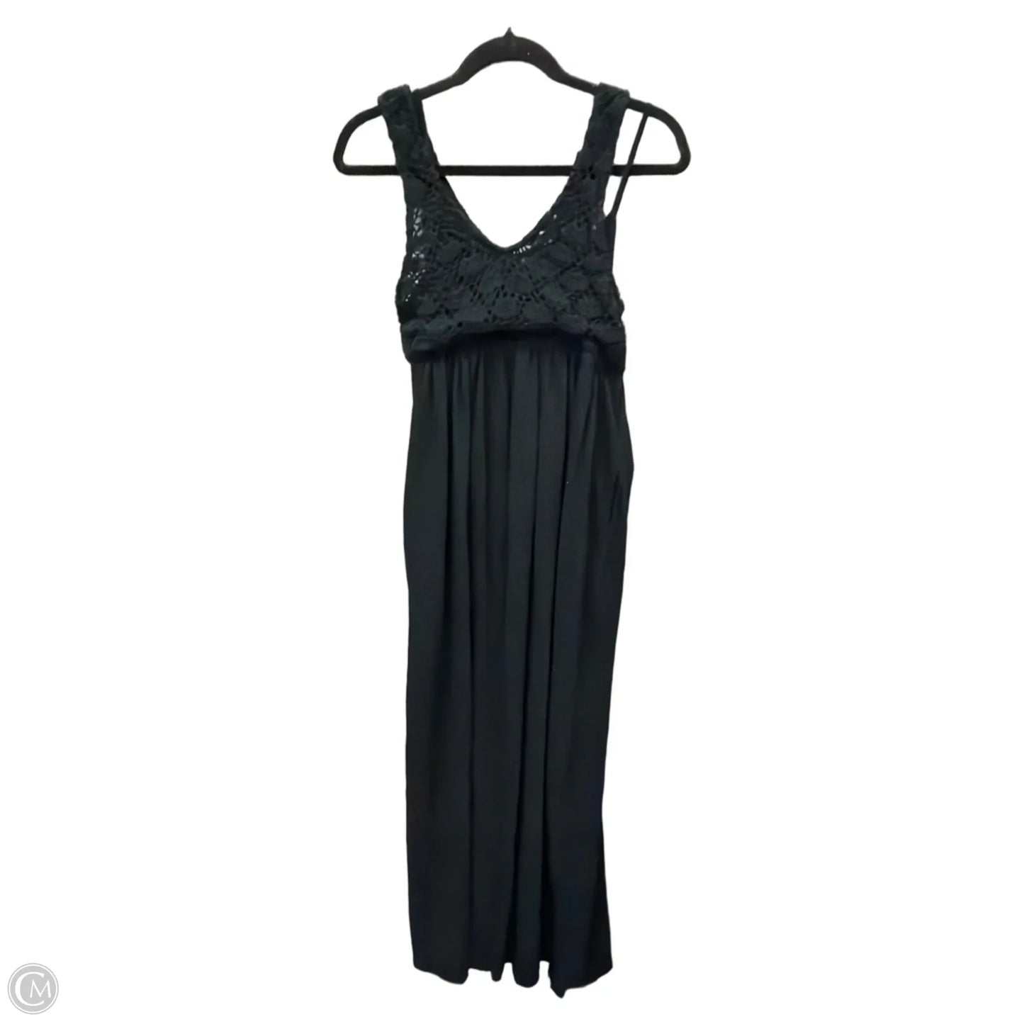 sage green formal dress Dress Casual Maxi By Aerie In Black, Size: M