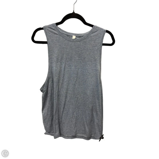 Athletic Tank Top By Lululemon In Blue, Size: M