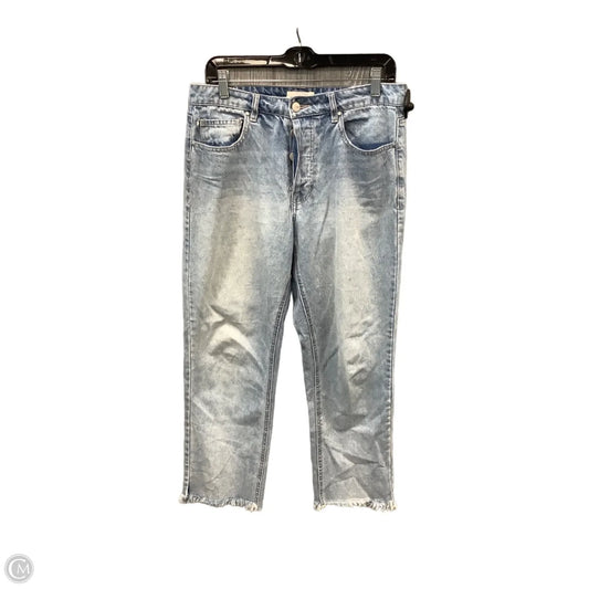 Jeans Straight By Clothes Mentor In Blue Denim, Size: 8