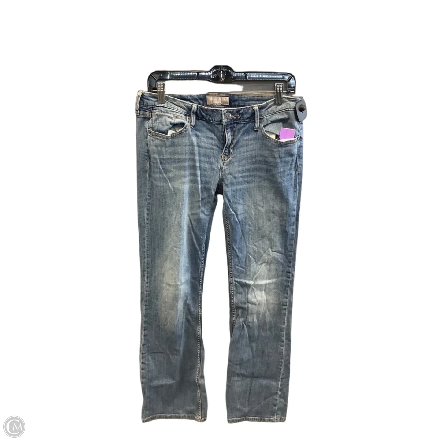 Jeans Boot Cut By Banana Republic In Blue Denim, Size: 10