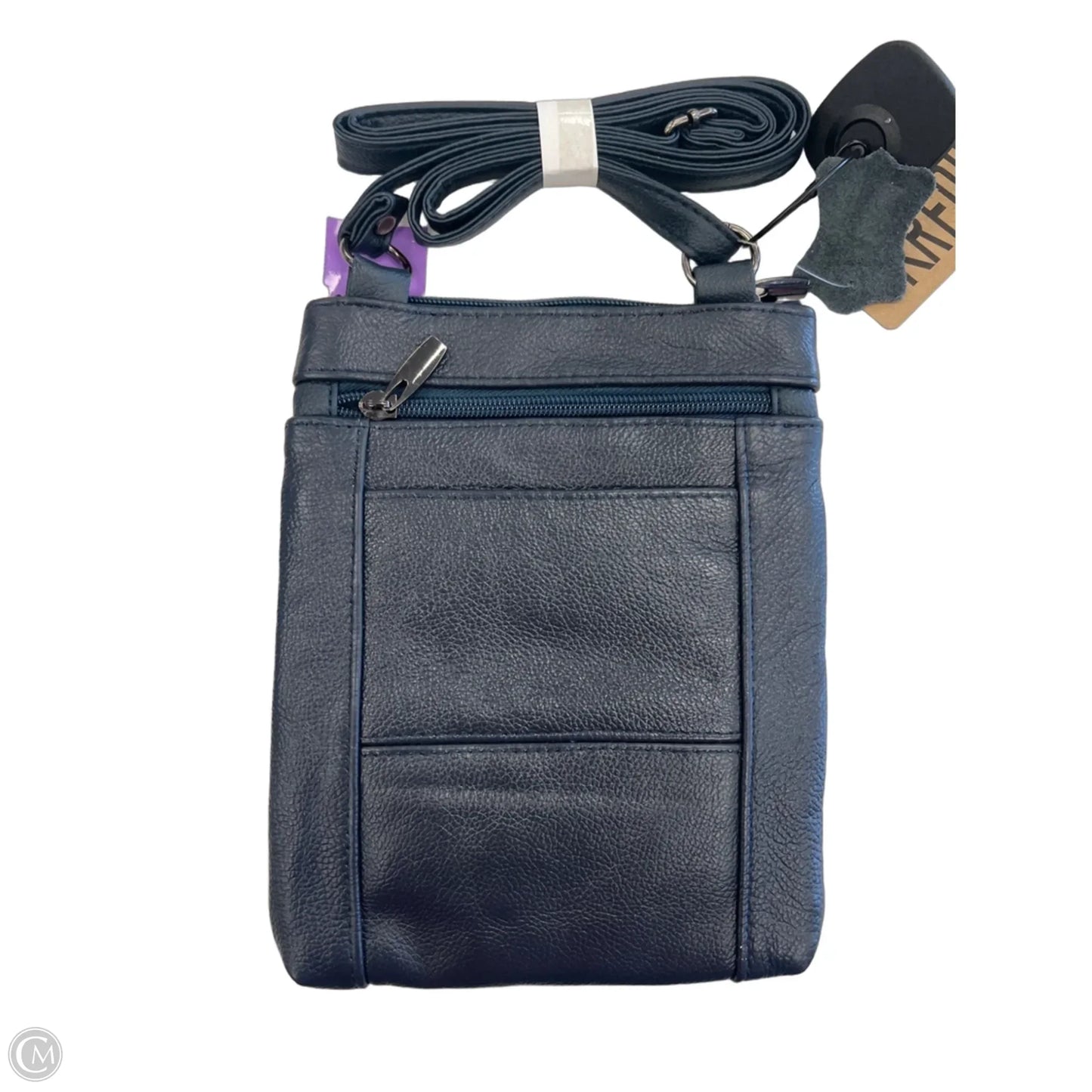Crossbody Leather By Clothes Mentor, Size: Small