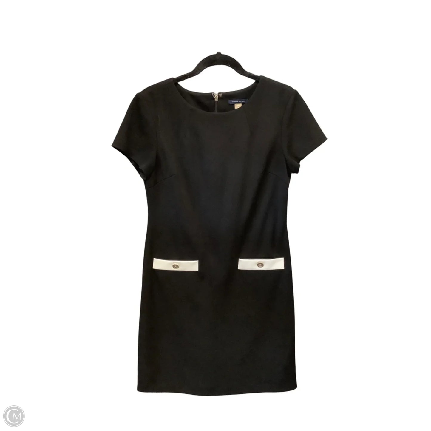 Dress Work By Tommy Hilfiger In Black, Size: S