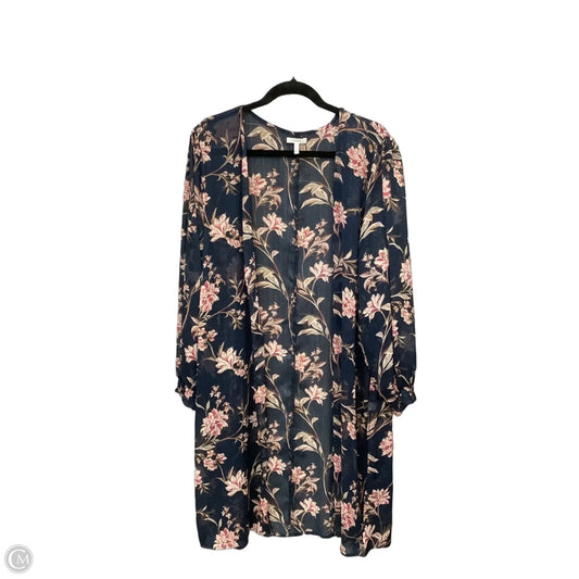 Kimono By Maurices In Blue, Size: Xxl