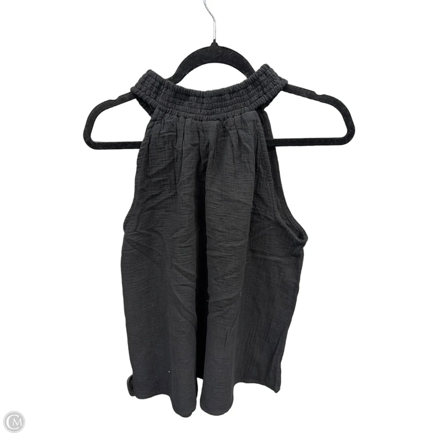 Top Sleeveless By Clothes Mentor In Black, Size: L