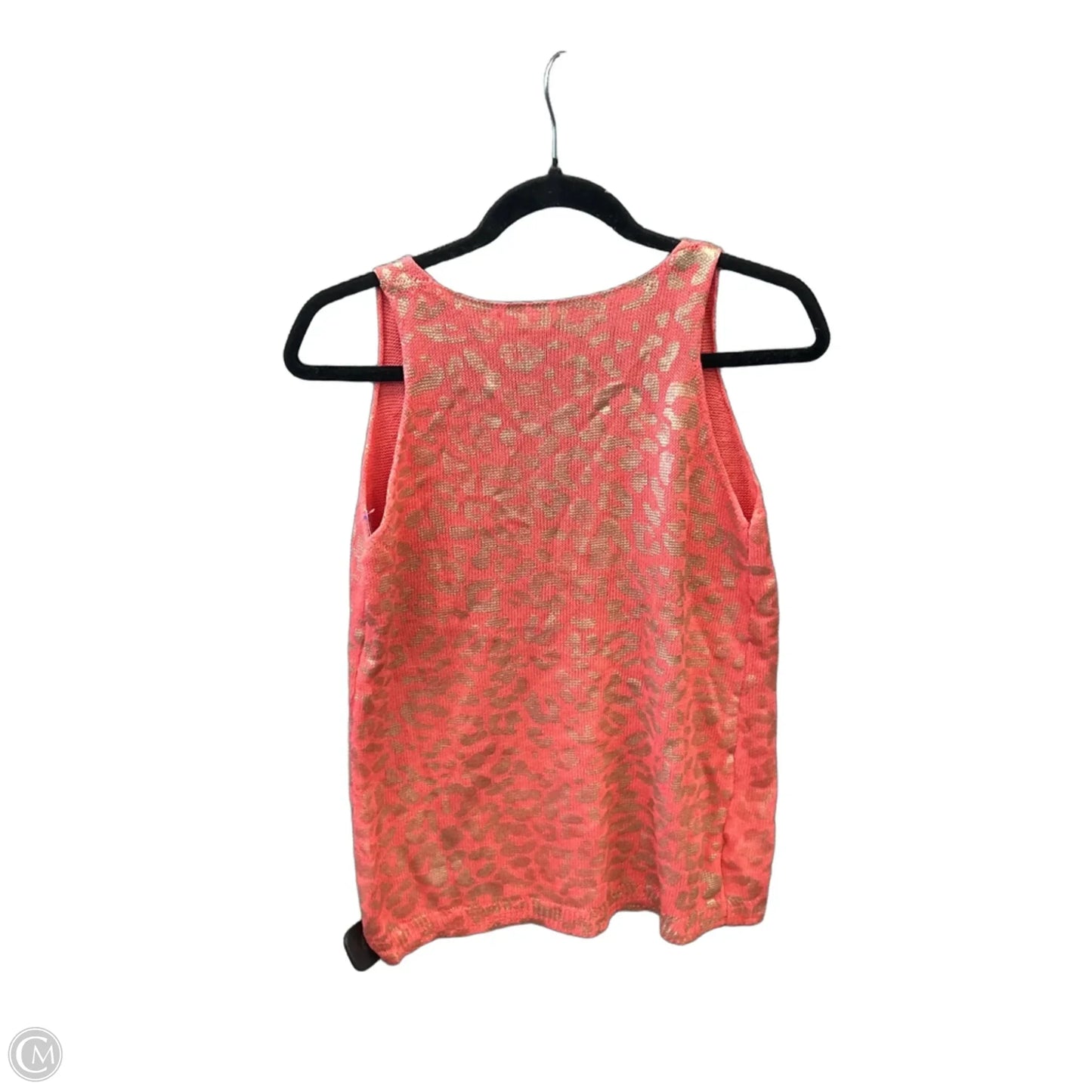 Top Sleeveless By Andthewhy In Pink, Size: S