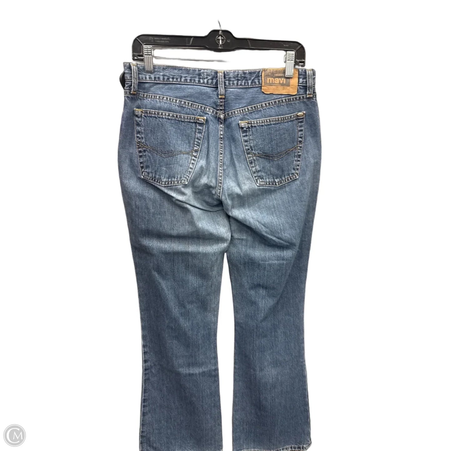 Jeans Flared By Mavi In Blue Denim, Size: 12