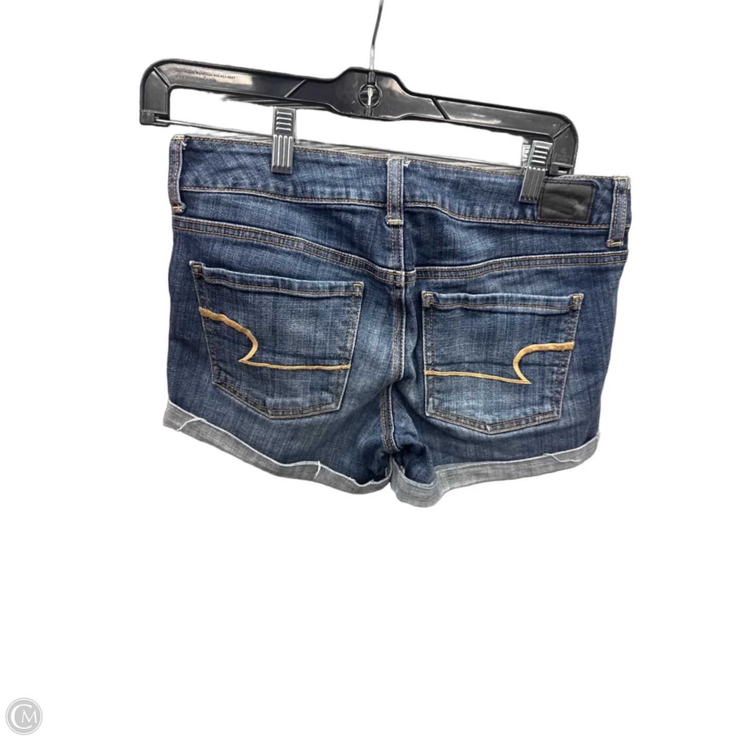 Shorts By American Eagle In Blue Denim, Size: 4