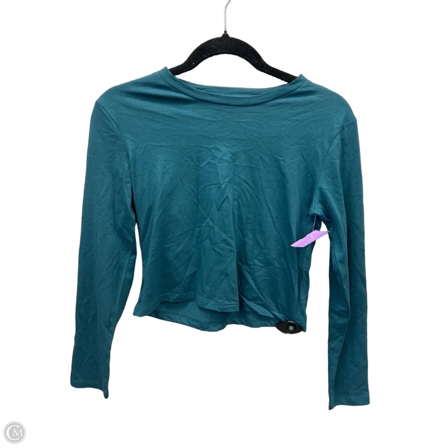 Top Long Sleeve Basic By Wild Fable In Green, Size: Xs