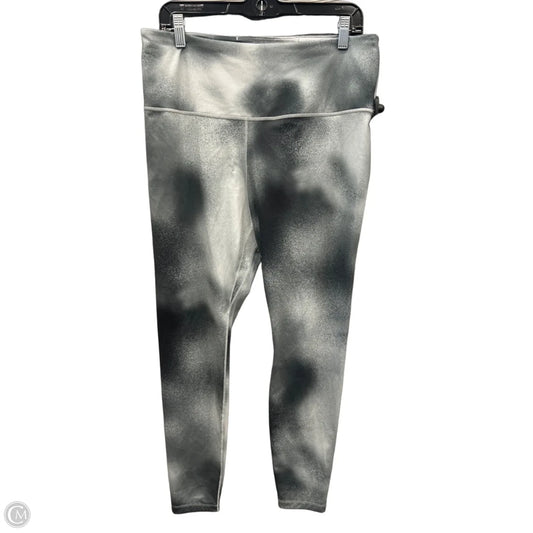 Athletic Leggings By Nike Apparel In Green, Size: Xl