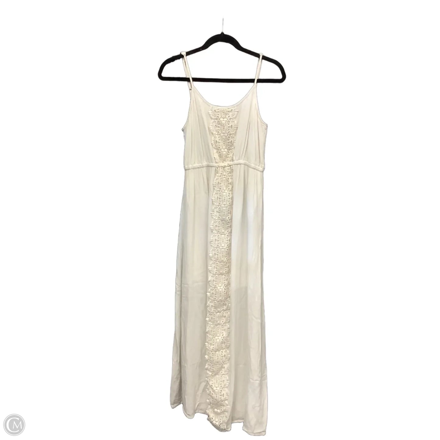 Dress Casual Maxi By Mossimo In White, Size: M