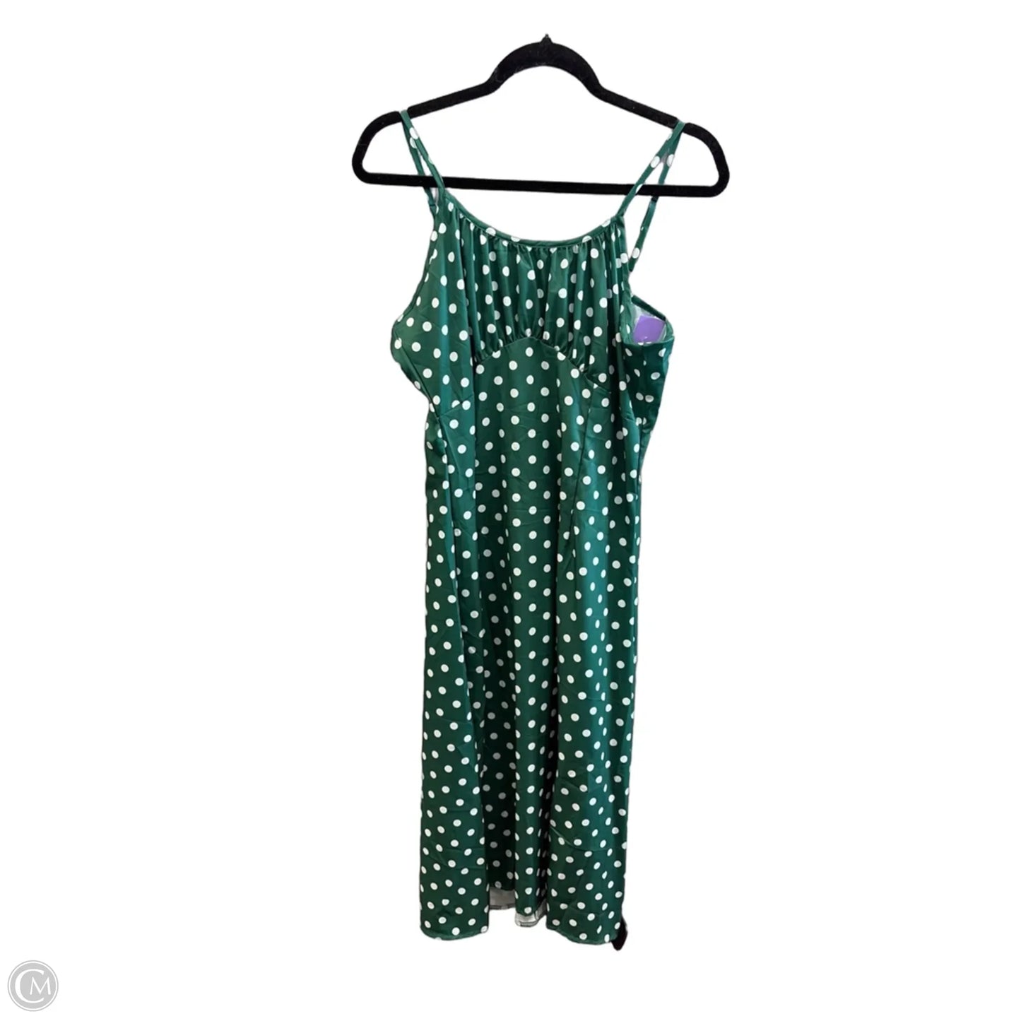 Dress Casual Midi By Clothes Mentor In Green, Size: M