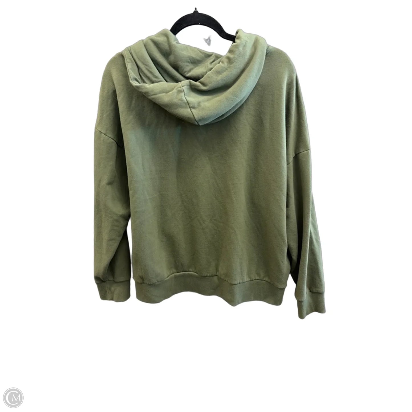 Sweatshirt Hoodie By Time And Tru In Green, Size: 3x