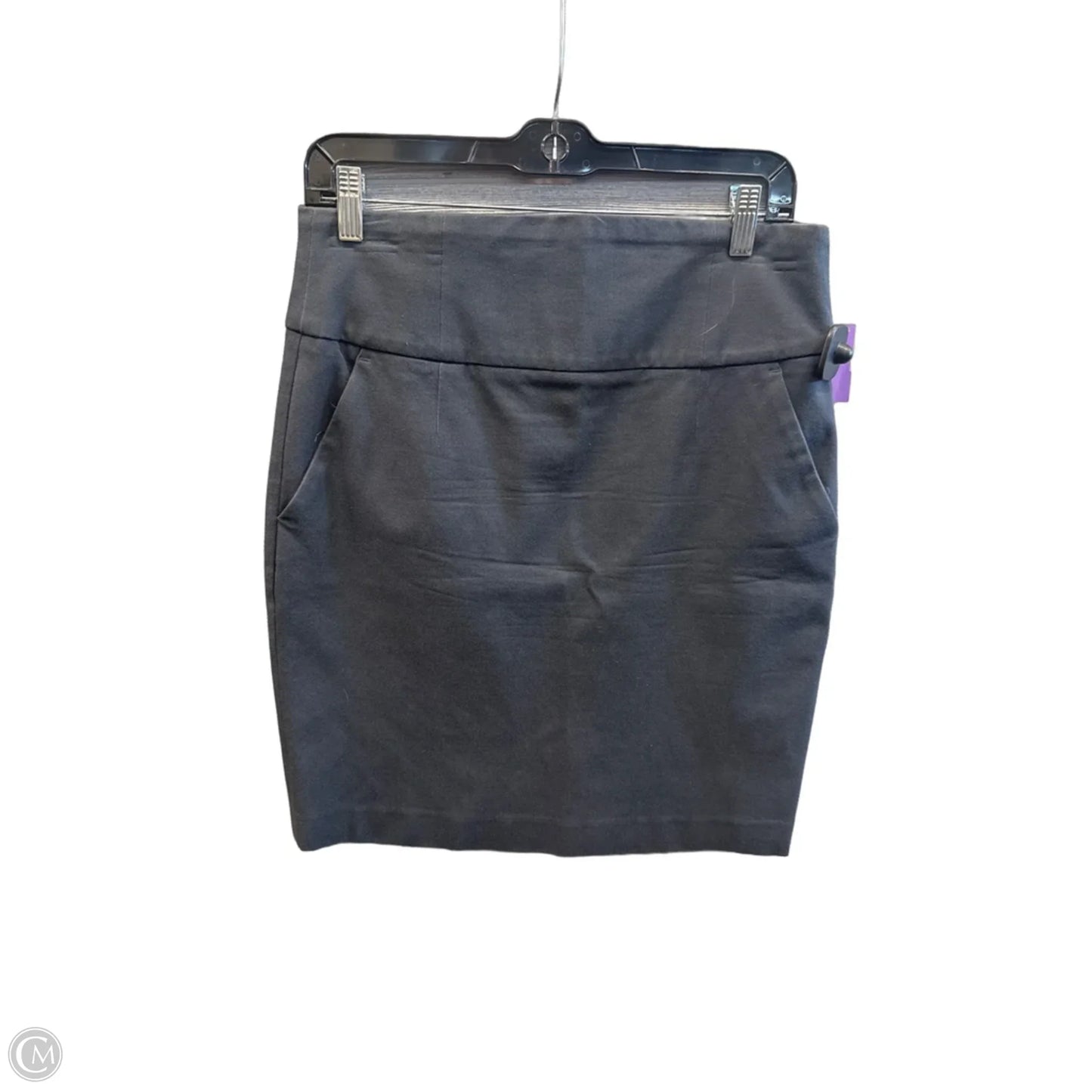 Skirt Midi By Banana Republic In Grey, Size: 8