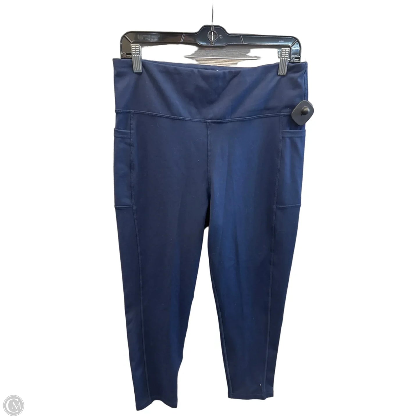 Athletic Leggings By Clothes Mentor In Blue, Size: L