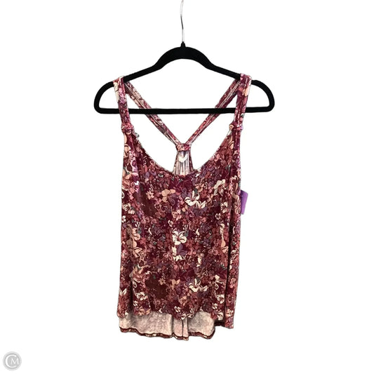 Top Sleeveless By Maurices In Purple, Size: Xl