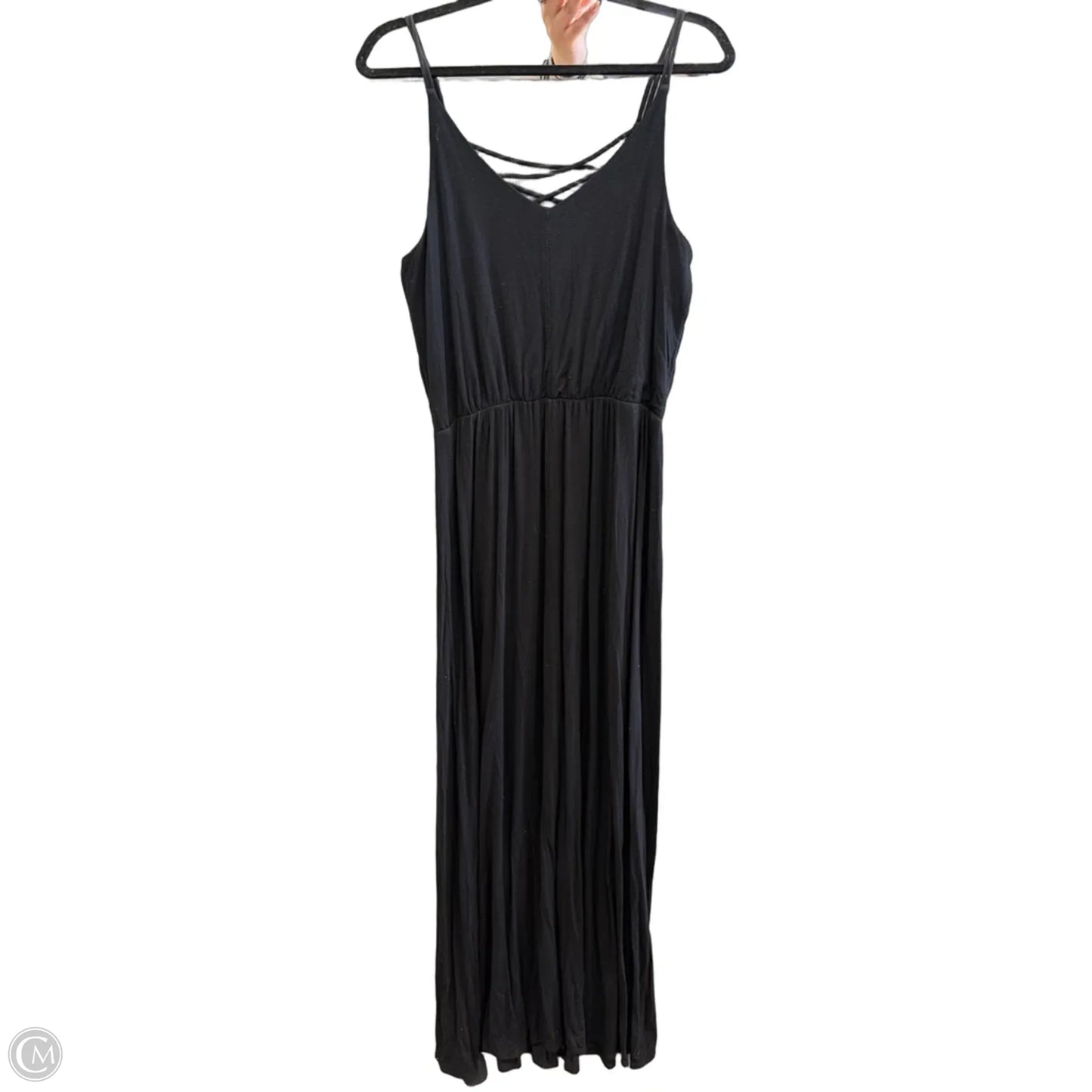 Dress Casual Maxi By Maurices In Black, Size: M
