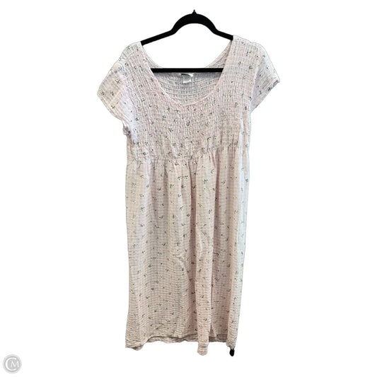Dress Casual Midi By Moa Moa In Pink, Size: Xxl