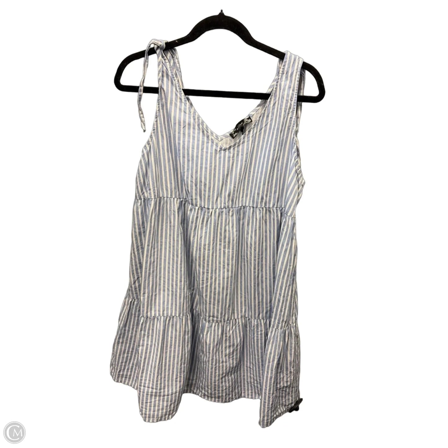 Dress Casual Short By Derek Heart In Striped Pattern, Size: Xl