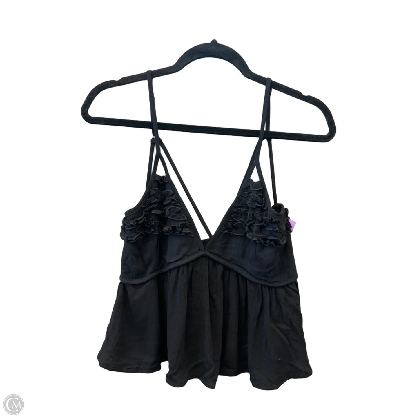 Top Sleeveless By Papermoon In Black, Size: S