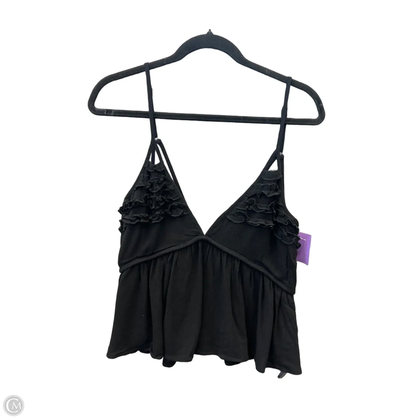Top Sleeveless By Papermoon In Black, Size: M