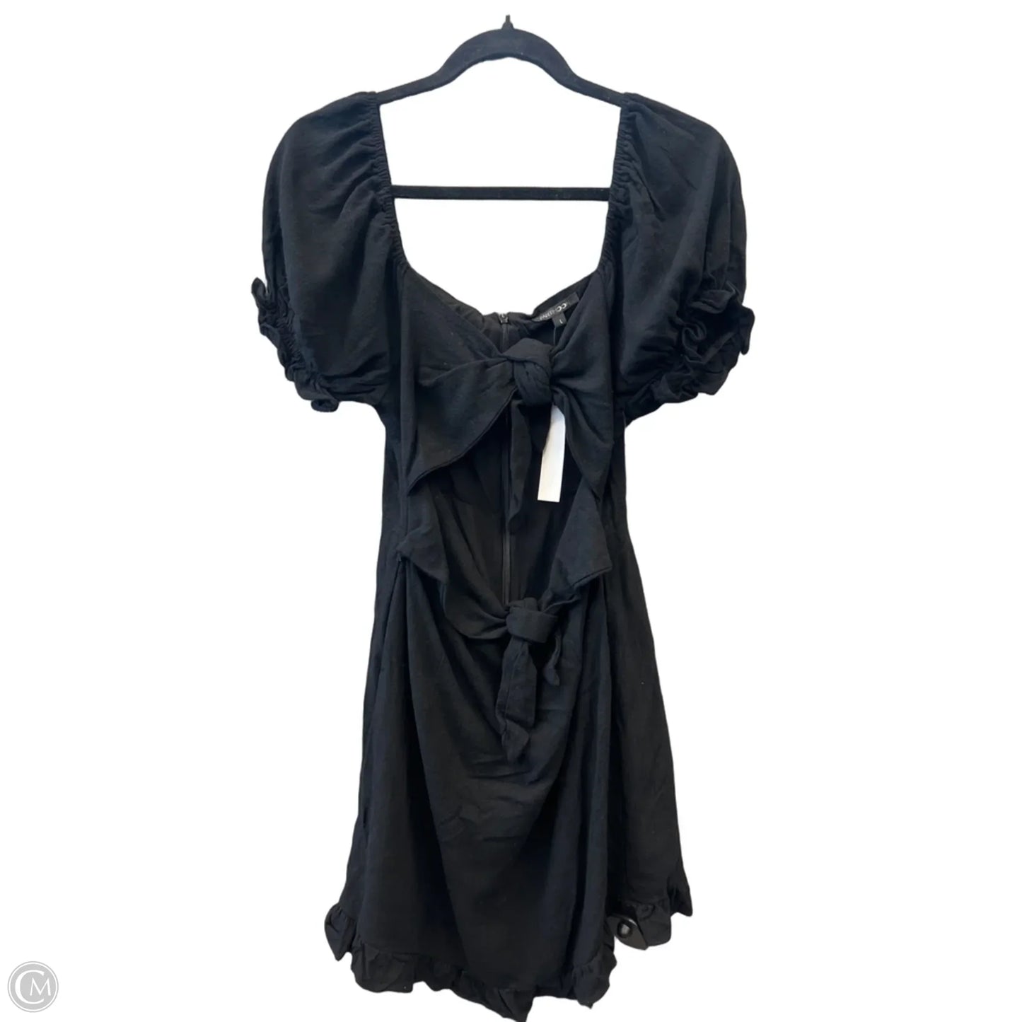Dress Casual Short By Papermoon In Black, Size: L