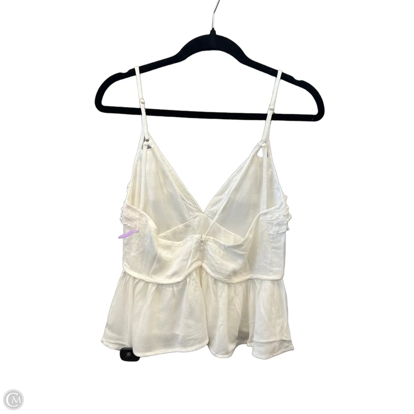Top Sleeveless By Papermoon In White, Size: S