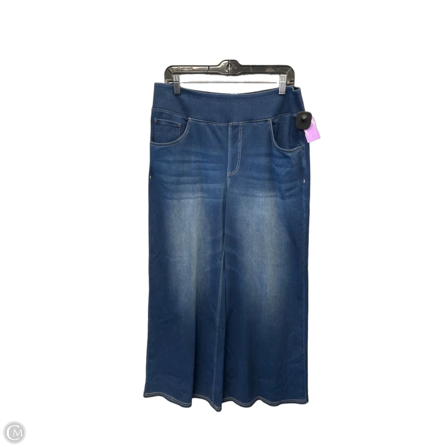 Pants Wide Leg By Halara In Blue Denim, Size: 16