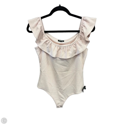 Bodysuit By Express In Pink, Size: M